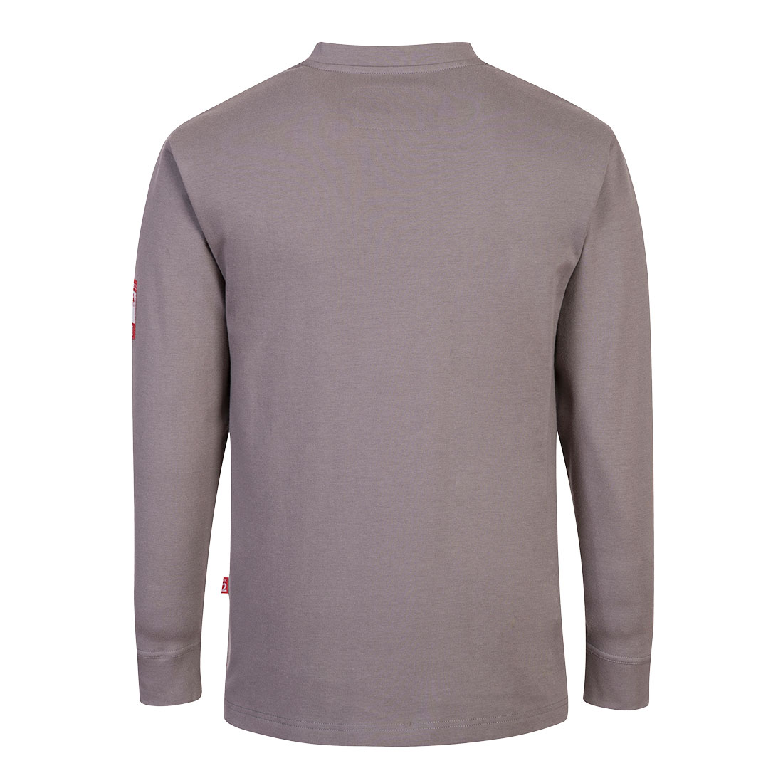 FR32 Portwest® Bizflame® Knit Flame-Resistant Anti-Static Henley Shirt - gray